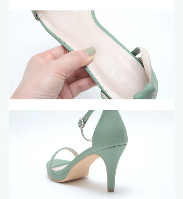 ur's「アンクルストラップヒールサンダル」|サンダル|