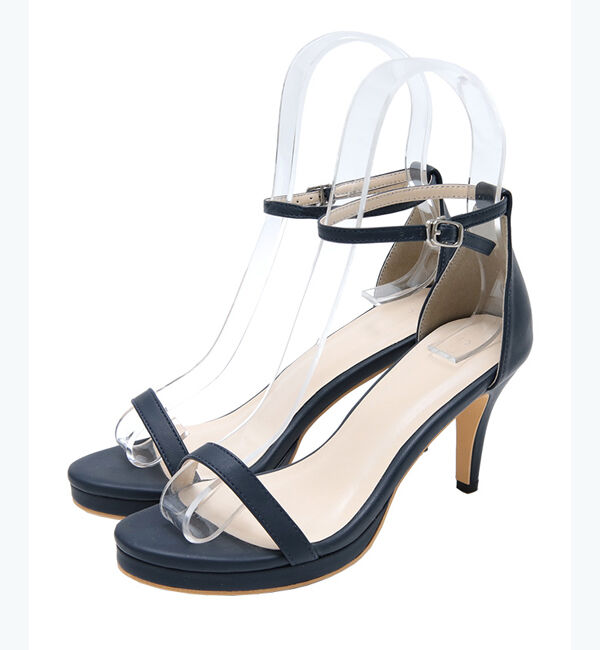 ur's「アンクルストラップヒールサンダル」|サンダル|