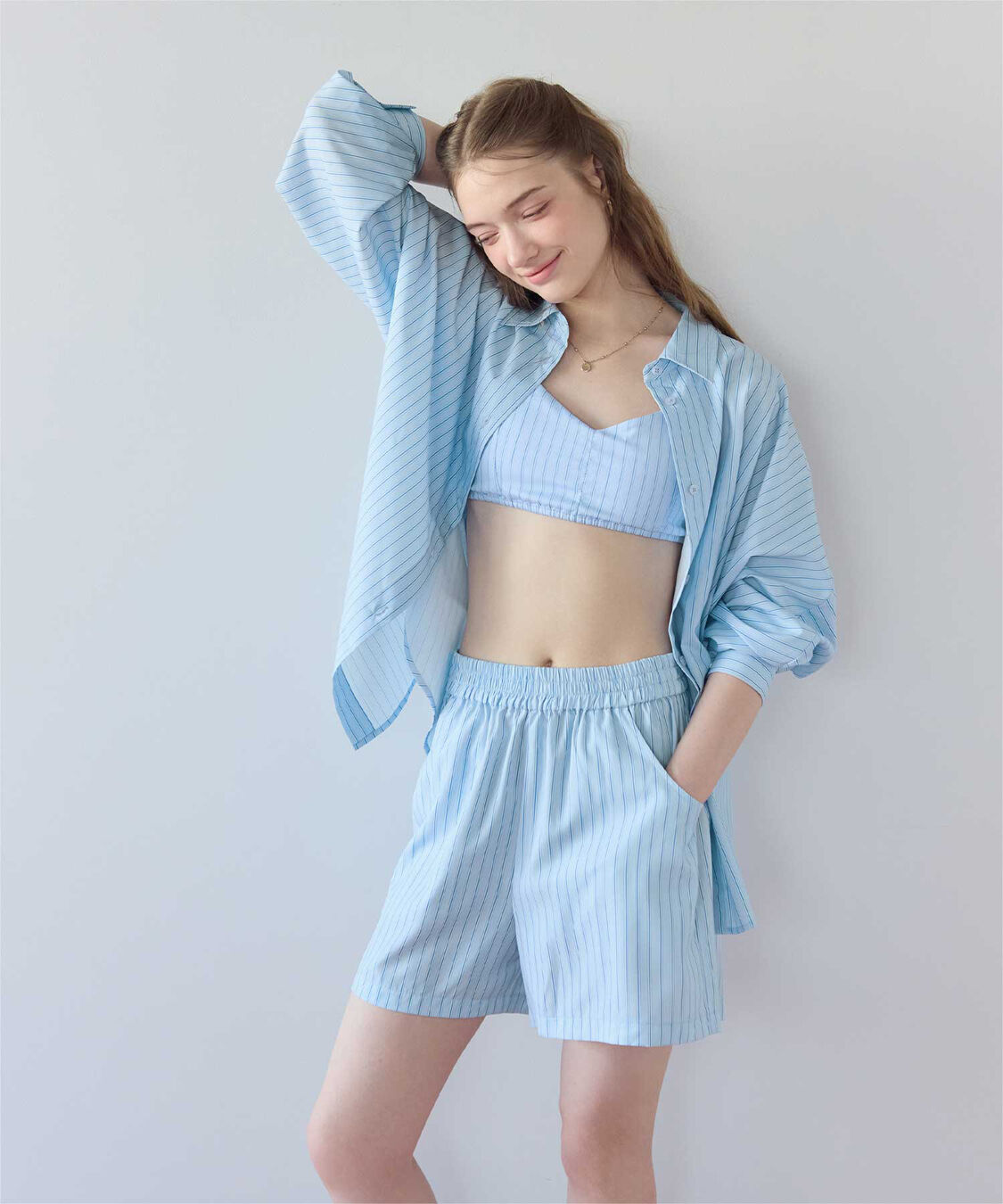 SEA DRESS「シンプルデザインストライプビキニ/水着」|ビキニ|