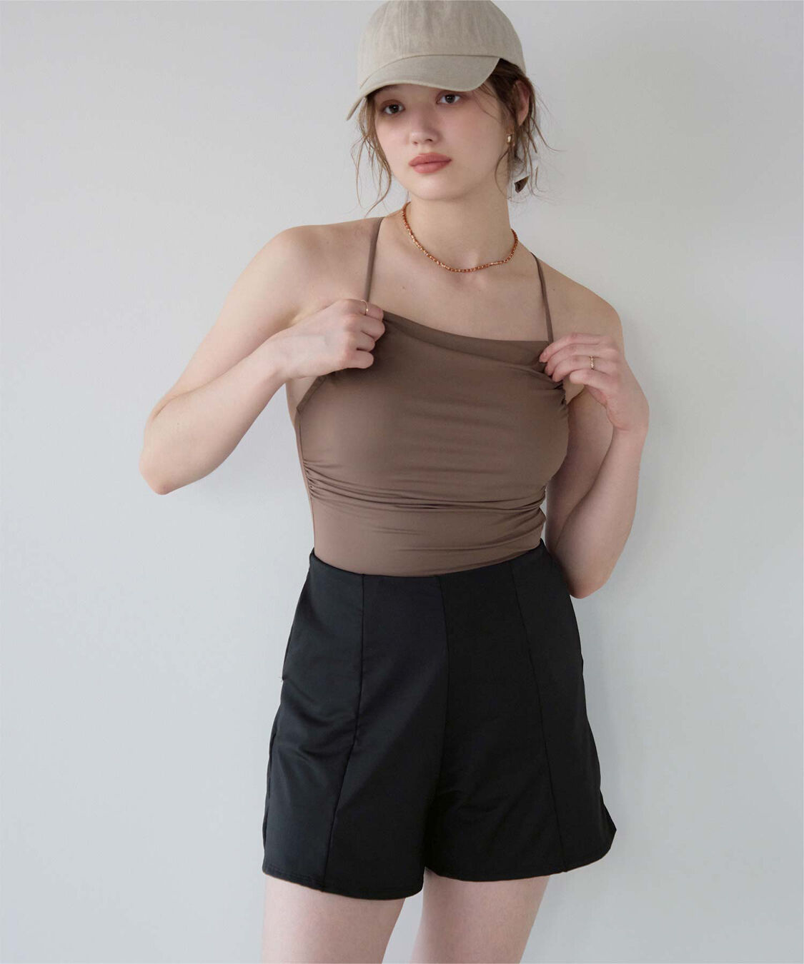 SEA DRESS「ｻｲﾄﾞｷﾞｬｻﾞｰｵｰﾙｲﾝﾜﾝ/ﾜﾝﾋﾟｰｽ水着」|コンビネゾン|