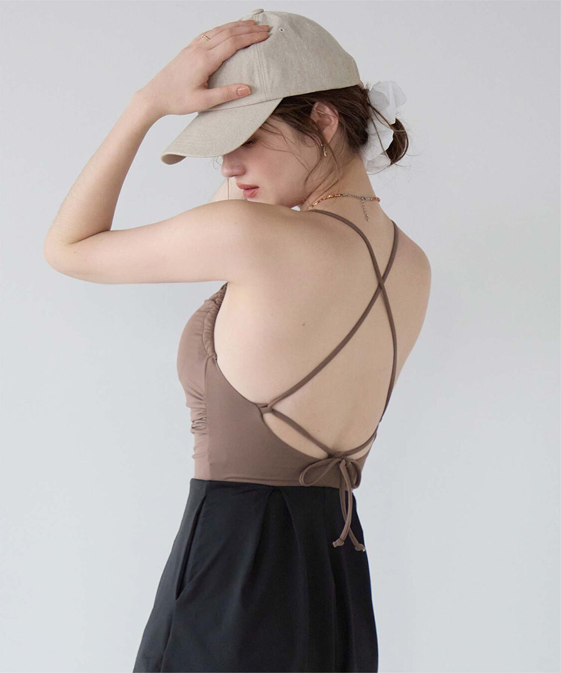 SEA DRESS「ｻｲﾄﾞｷﾞｬｻﾞｰｵｰﾙｲﾝﾜﾝ/ﾜﾝﾋﾟｰｽ水着」|コンビネゾン|