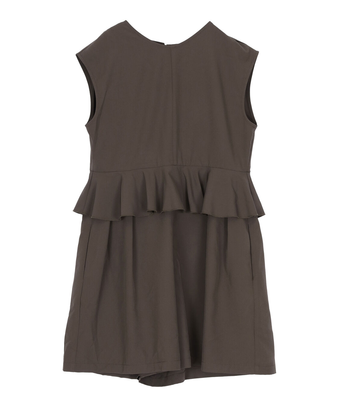 titivate「ペプラムフレアデザインオールインワン/ワンピース水着」|コンビネゾン|