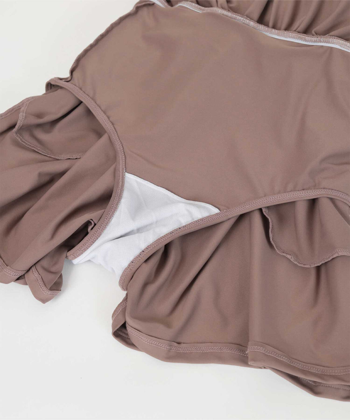 SEA DRESS「ﾊﾞｯｸﾘﾎﾞﾝﾉｰｽﾘｰﾌﾞｵｰﾙｲﾝﾜﾝ/水着」|コンビネゾン|