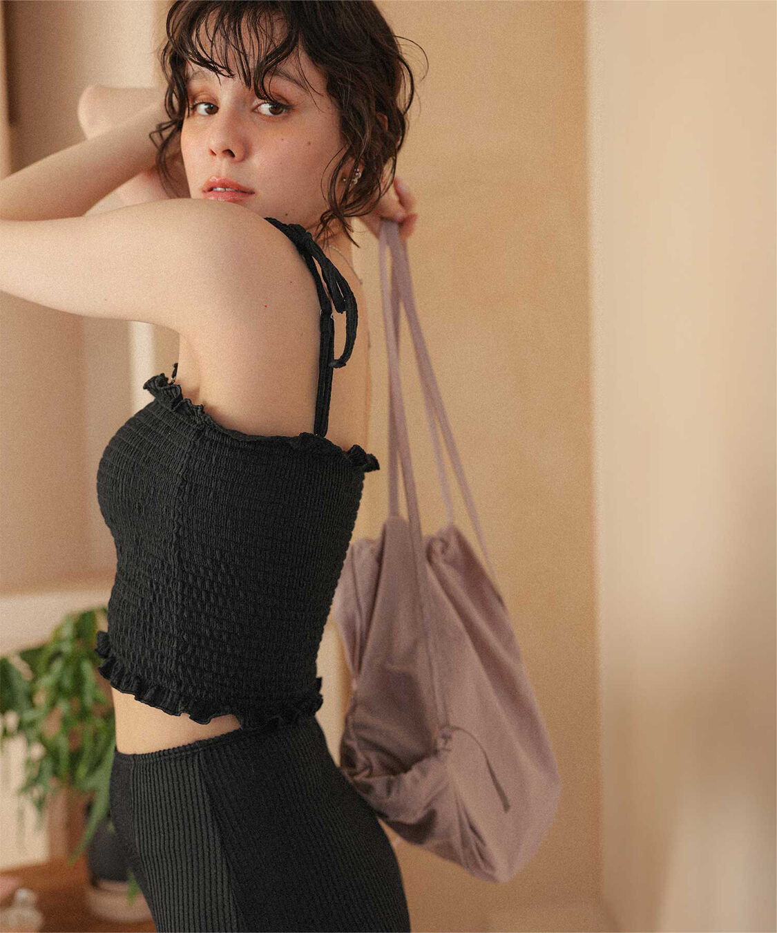 titivate「シャーリングフリルビキニ/水着」|ビキニ|