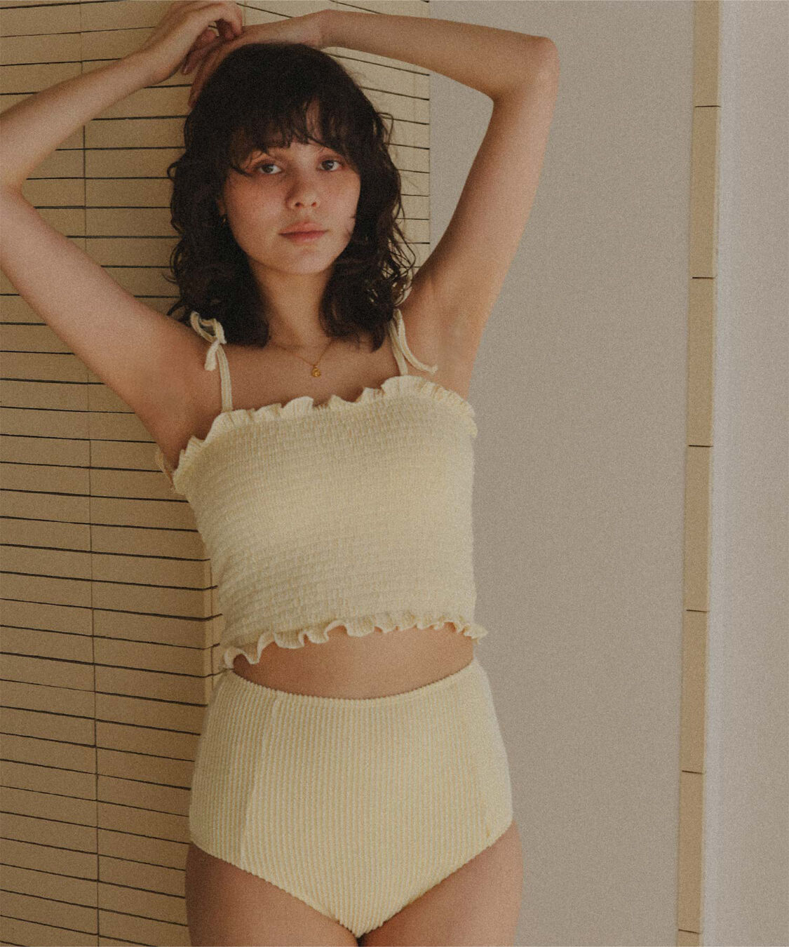 titivate「シャーリングフリルビキニ/水着」|ビキニ|