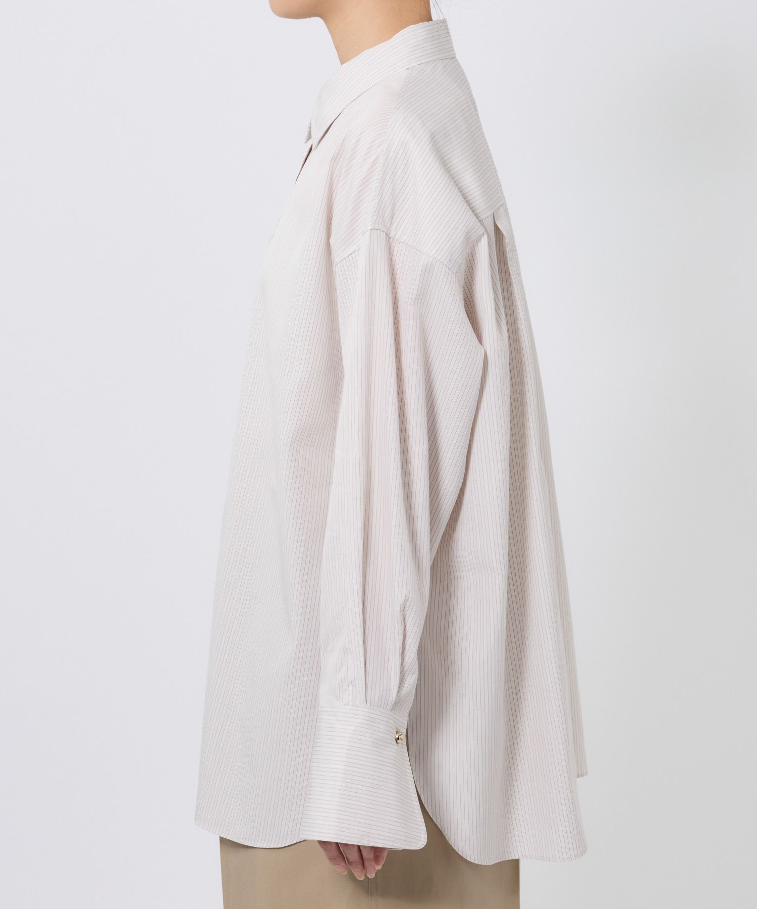 BABYLONE「コットンオーバーシャツ」|シャツ・ブラウス|