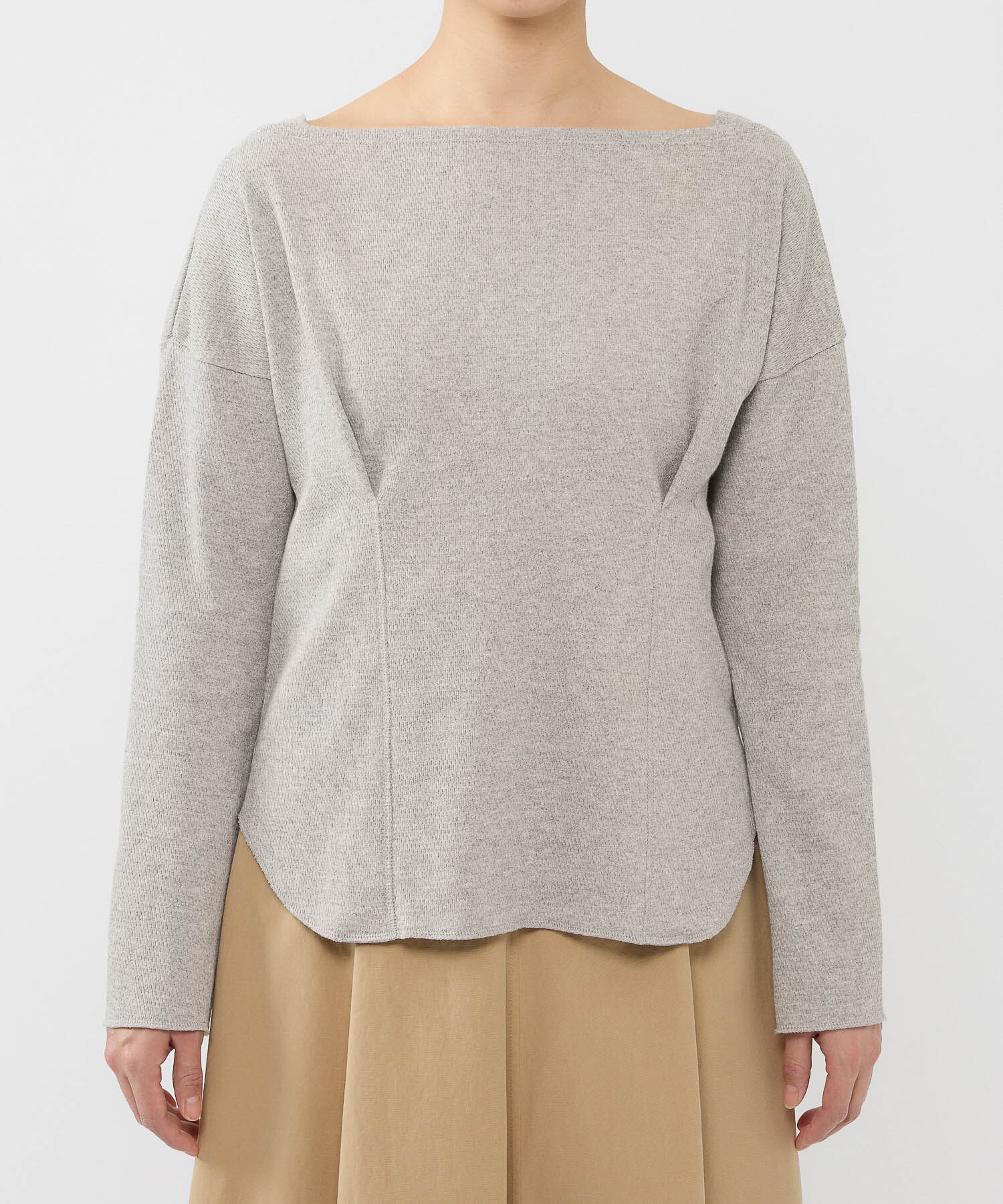 BABYLONE「コットンハニカムプルオーバー」|Tシャツ・カットソー|