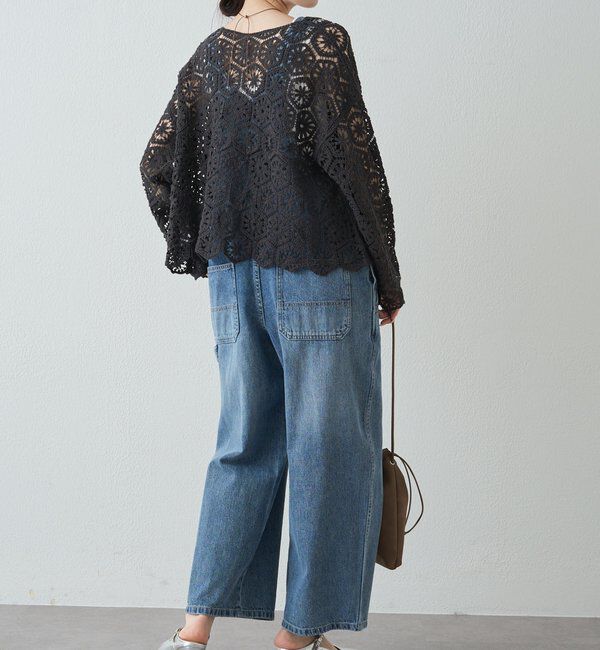  「綿麻デニムサロペット」|その他|