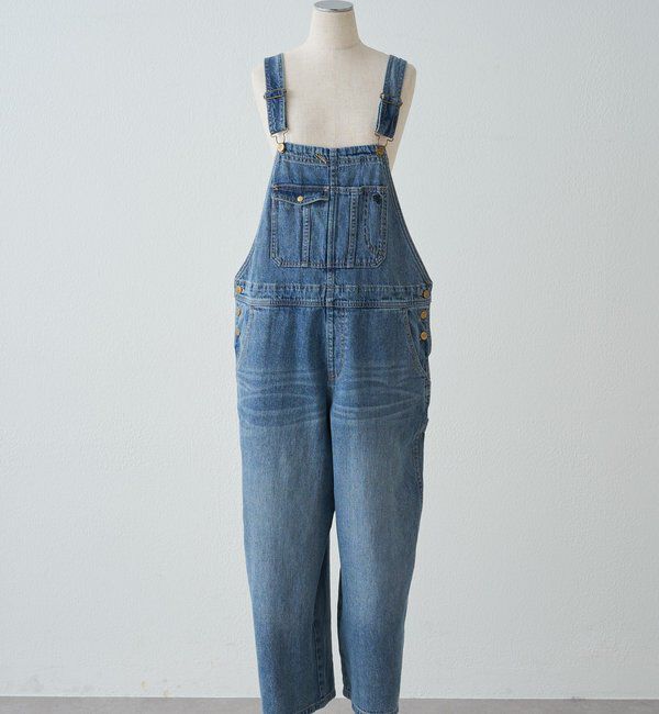  「綿麻デニムサロペット」|その他|