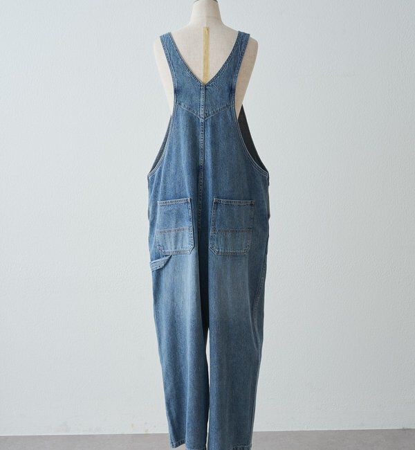  「綿麻デニムサロペット」|その他|