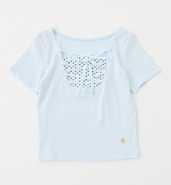  「レースアップテレコトップス」|プルオーバー|