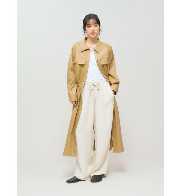 MIDIUMISOLID「MIDIUMISOLID for Ladies ワークシャツワンピース」|ワンピース|