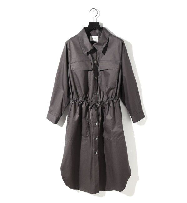 MIDIUMISOLID「MIDIUMISOLID for Ladies ワークシャツワンピース」|ワンピース|