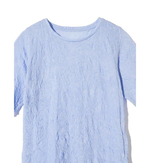 MIDIUMISOLID「MIDIUMISOLID for Ladies シースルークルーネックハーフスリーブインナー」|Tシャツ・カットソー|