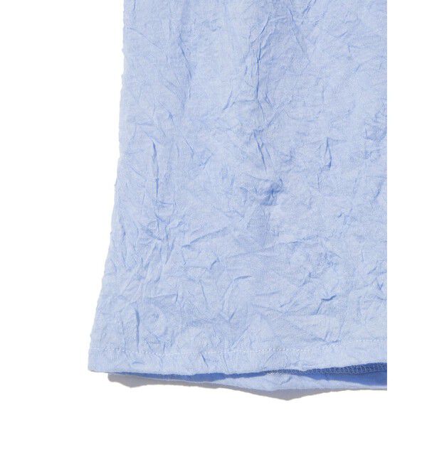 MIDIUMISOLID「MIDIUMISOLID for Ladies シースルークルーネックハーフスリーブインナー」|Tシャツ・カットソー|