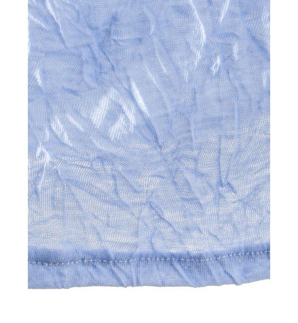 MIDIUMISOLID「MIDIUMISOLID for Ladies シースルークルーネックハーフスリーブインナー」|Tシャツ・カットソー|