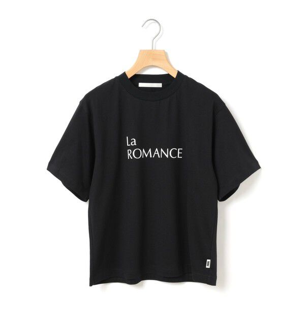 MARMARMAR「MARMARMAR プリントTシャツ(La ROMANCE)」|Tシャツ・カットソー|ブラック&times;ホワイト