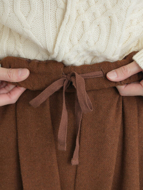 Samansa Mos2「【帯電防止裏地】ツータックストレートパンツ《M/Lサイズ》」|その他|