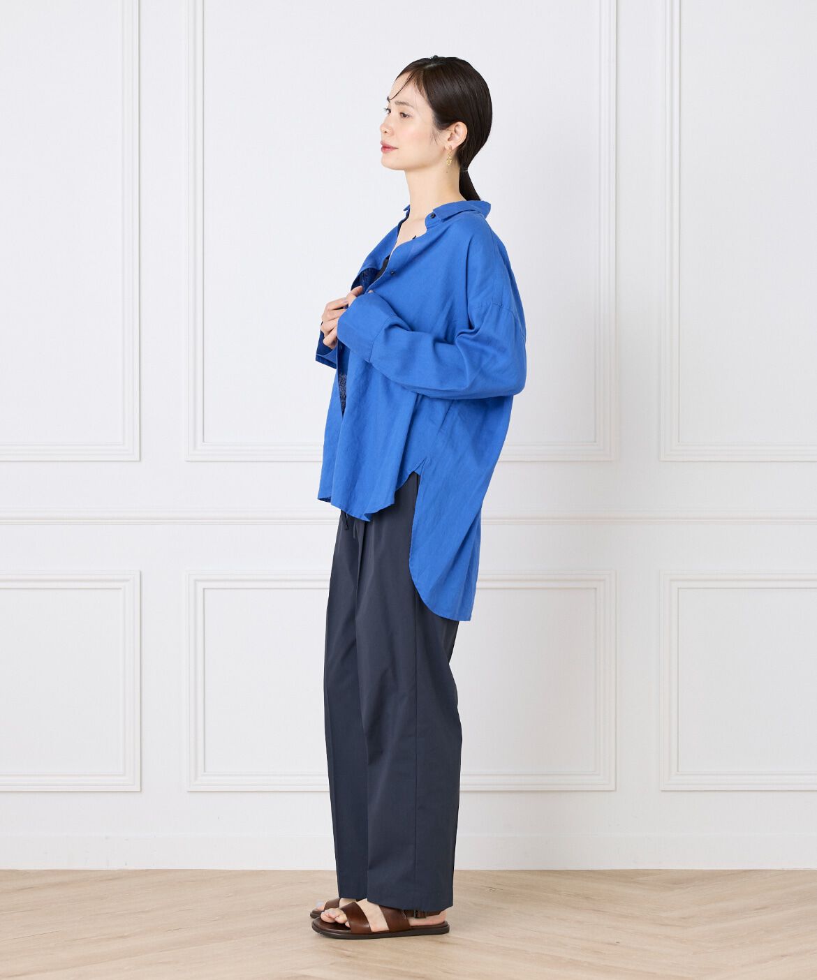 DAY by DAY it&rsquo;s international「オーバーサイズリネンシャツ《FUDGE 7月号掲載商品》」|シャツ・ブラウス|