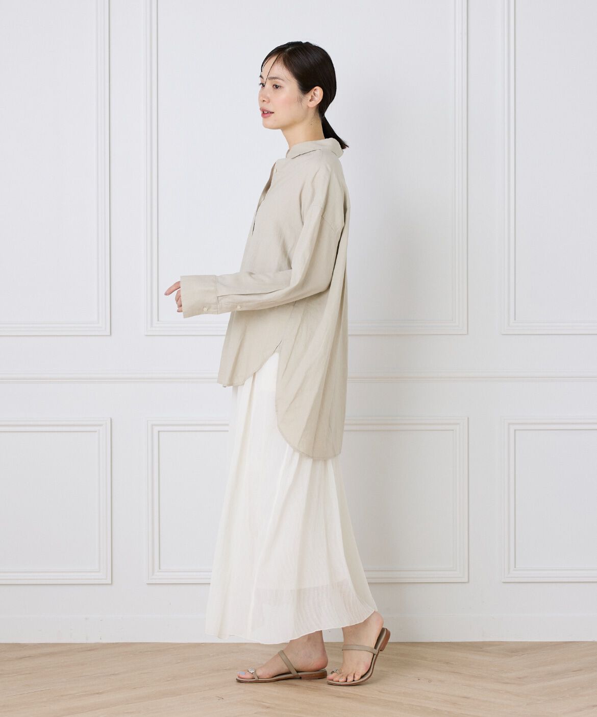 DAY by DAY it&rsquo;s international「オーバーサイズリネンシャツ《FUDGE 7月号掲載商品》」|シャツ・ブラウス|