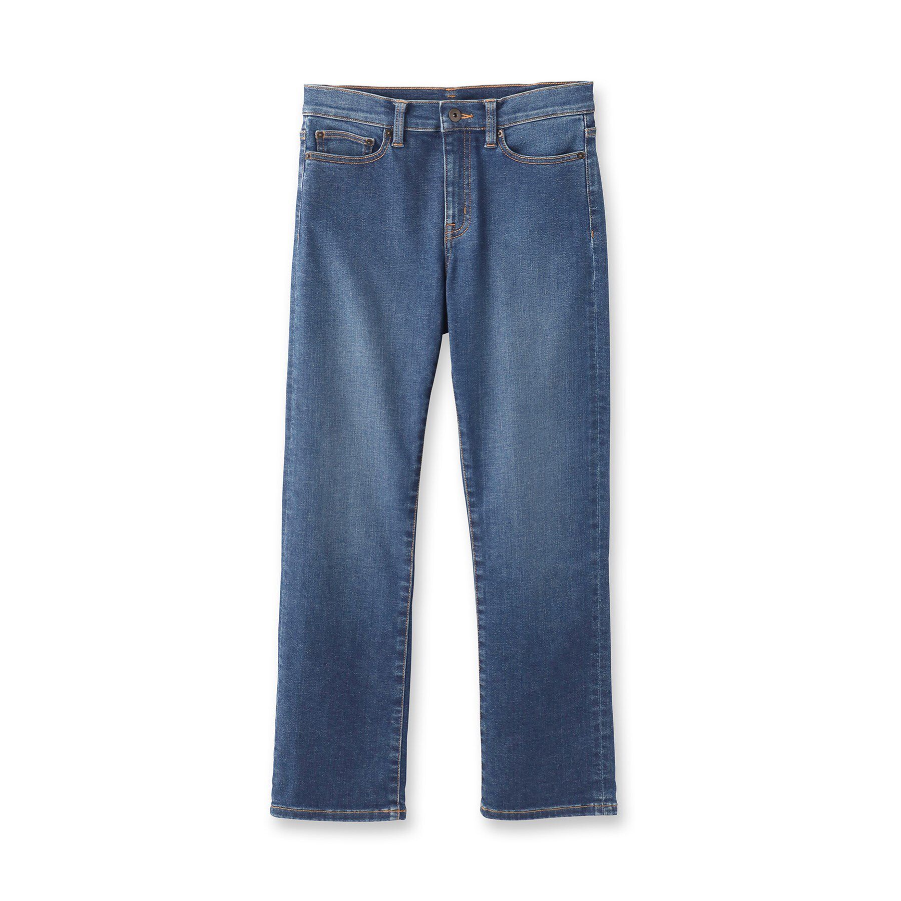 Reflect「【洗える】ストレートシルエットストレッチデニム」|デニム|