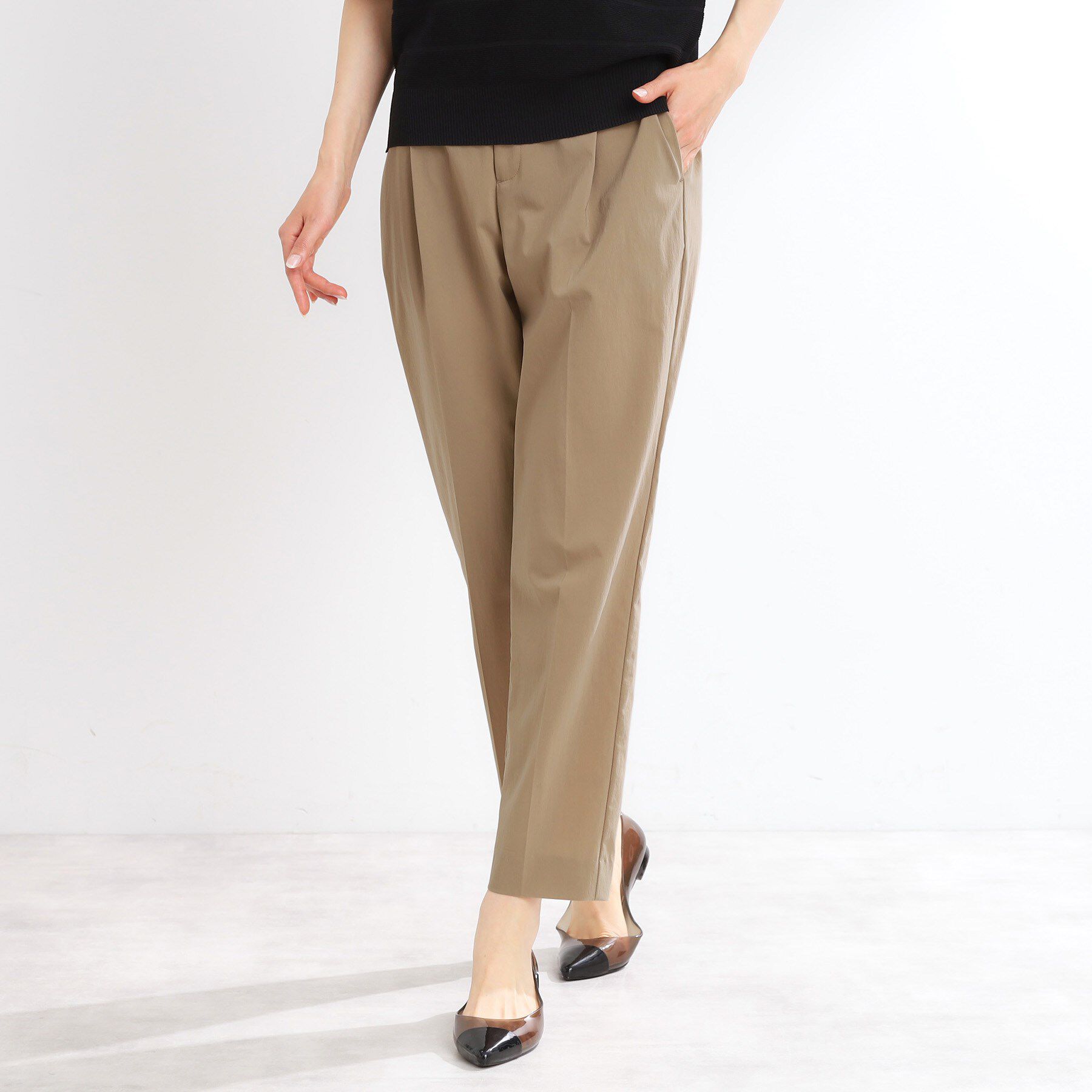 Reflect「【マシンウォッシュ可／撥水／雨の日OK！】レインシリーズテーパードパンツ」|その他|