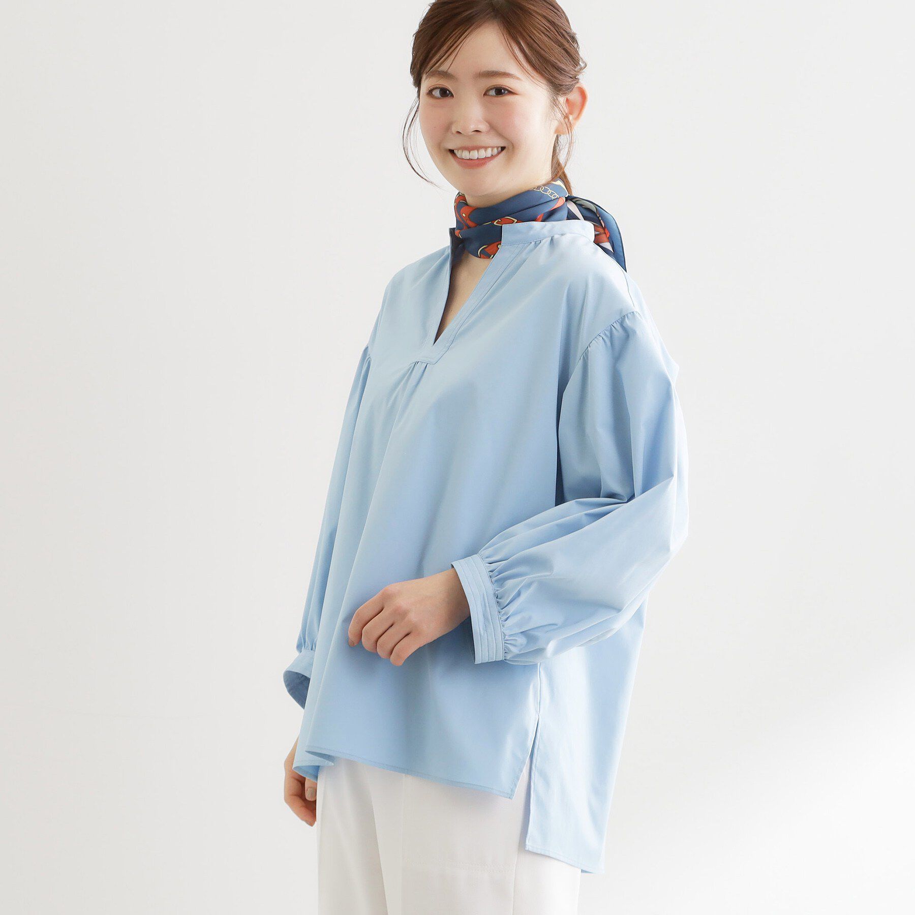 Reflect「ボリュームスリーブプルオーバーブラウス」|シャツ・ブラウス|