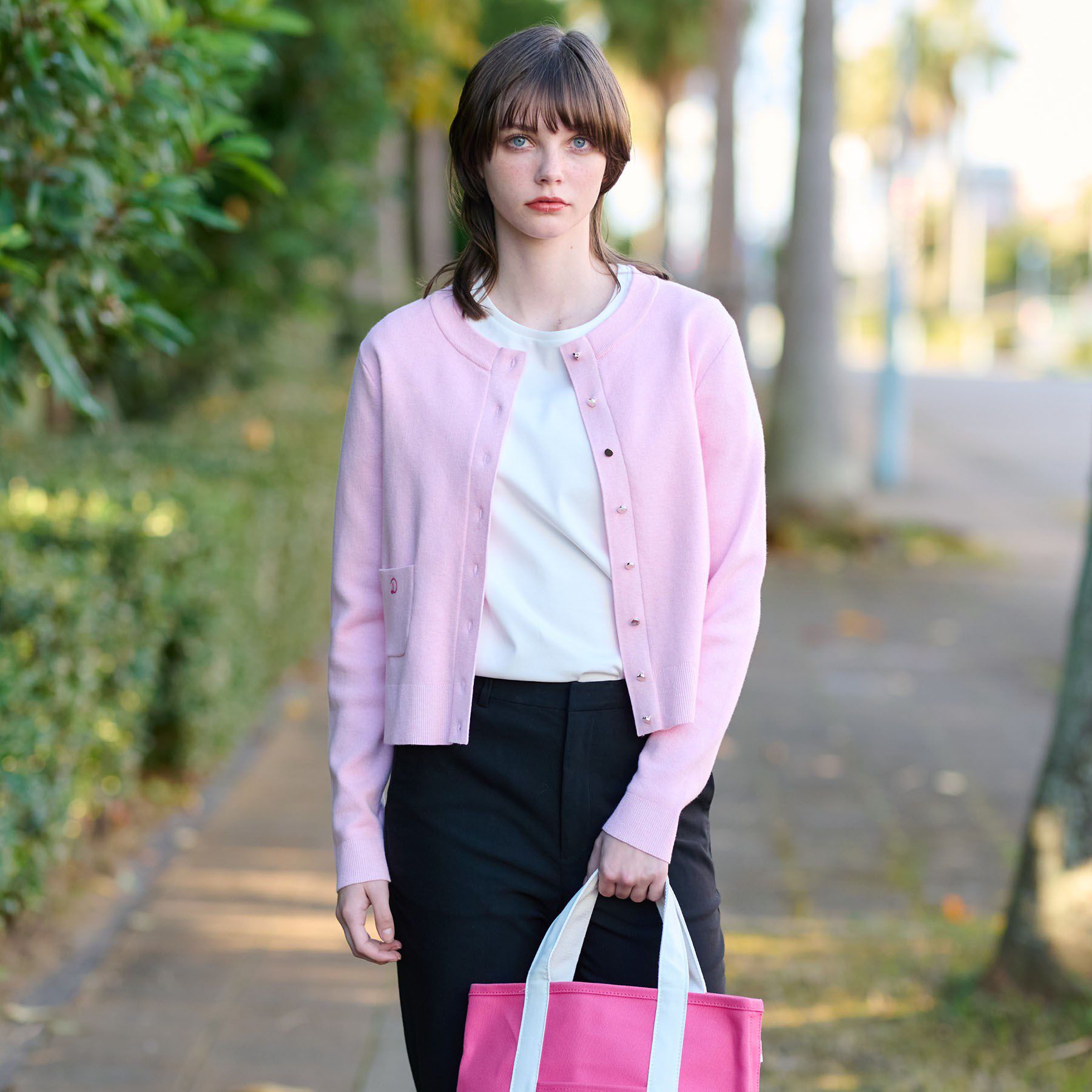 DRESSTERIOR「【洗える】ウォッシャブルコットンカシミヤ混カーディガン」|カーディガン|