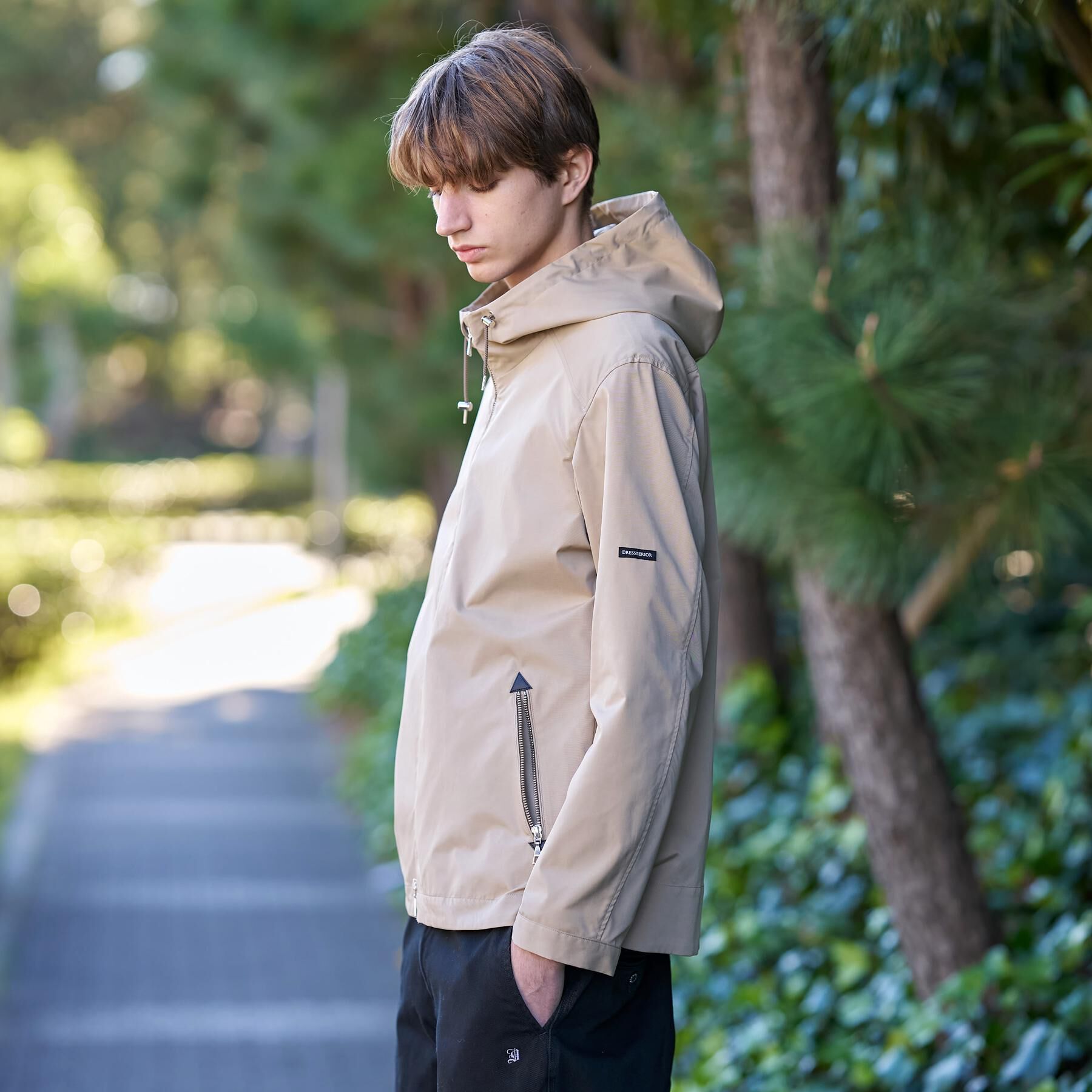 DRESSTERIOR「【撥水/透湿素材/ウォッシャブル】LIMONTA ハイスペックパーカー」|ブルゾン・スタジャン|