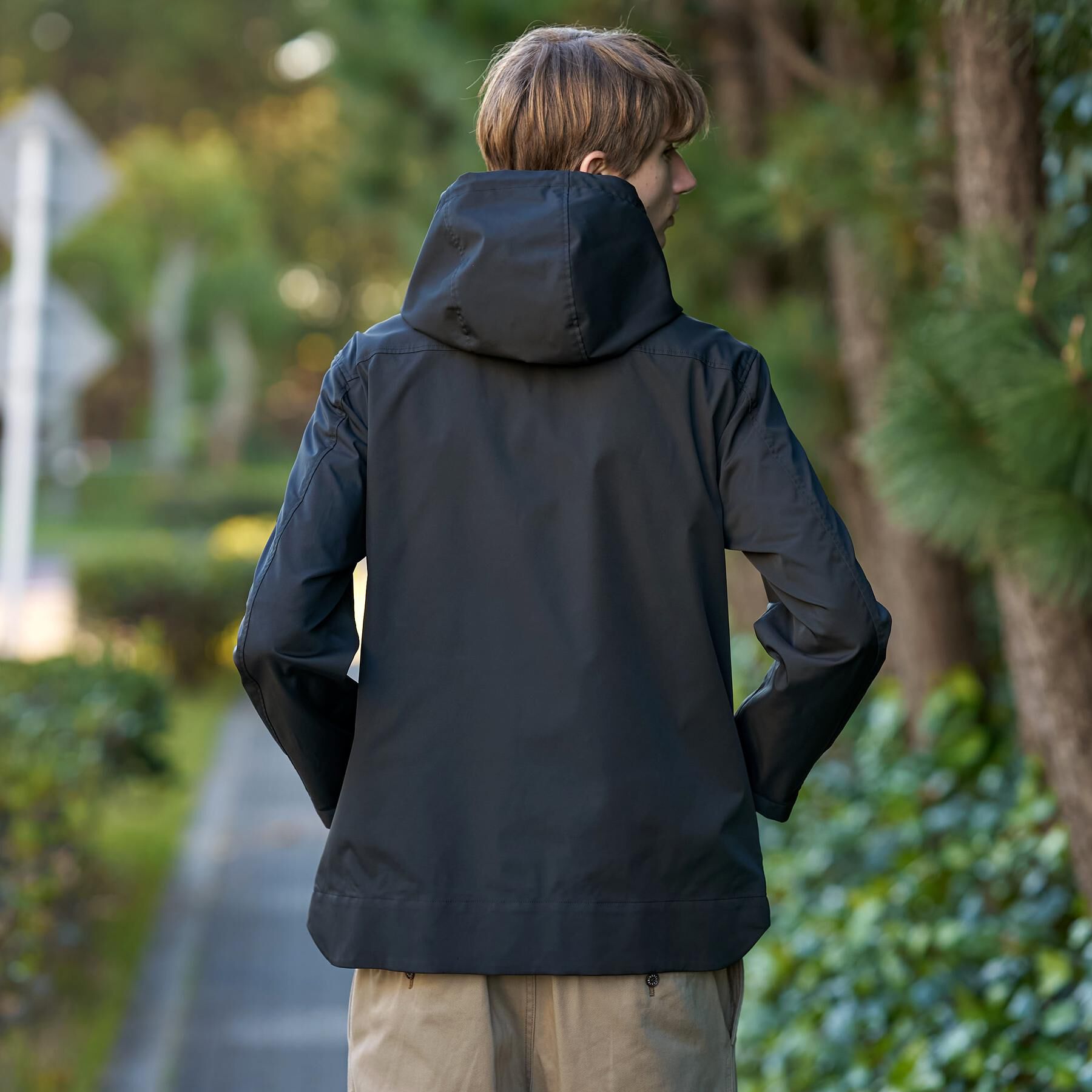 DRESSTERIOR「【撥水/透湿素材/ウォッシャブル】LIMONTA ハイスペックパーカー」|ブルゾン・スタジャン|