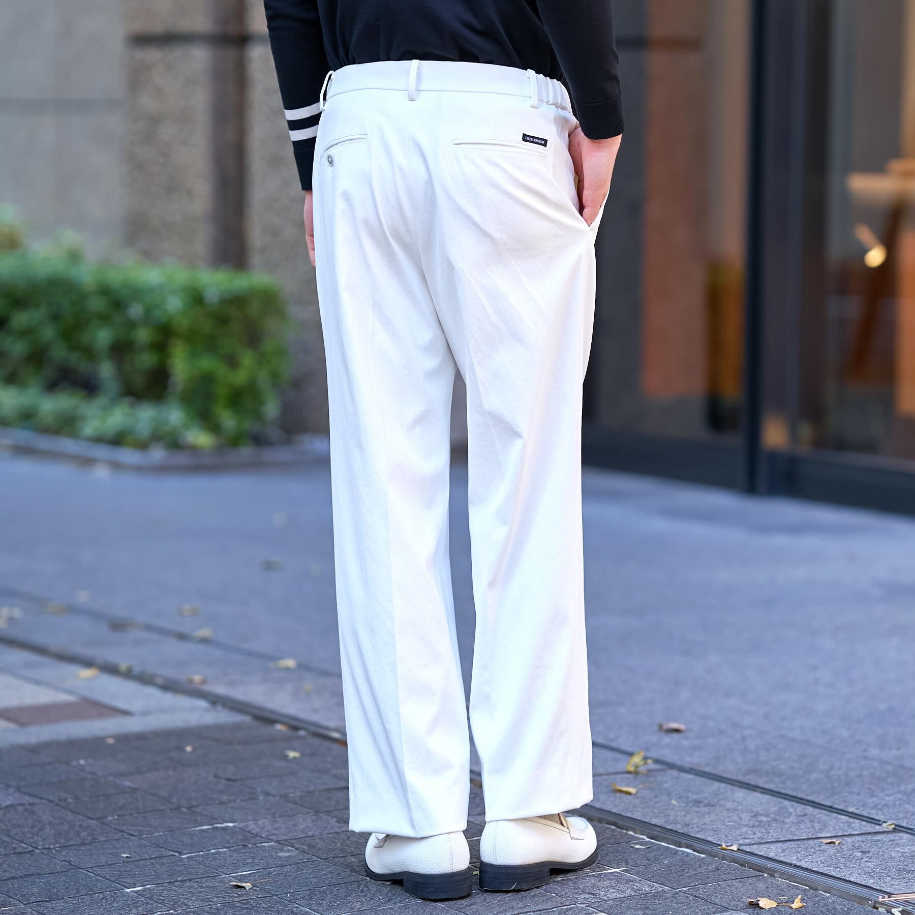 DRESSTERIOR「【ウォッシャブル】サイドゴア シェルタリングワイドパンツ」|その他|