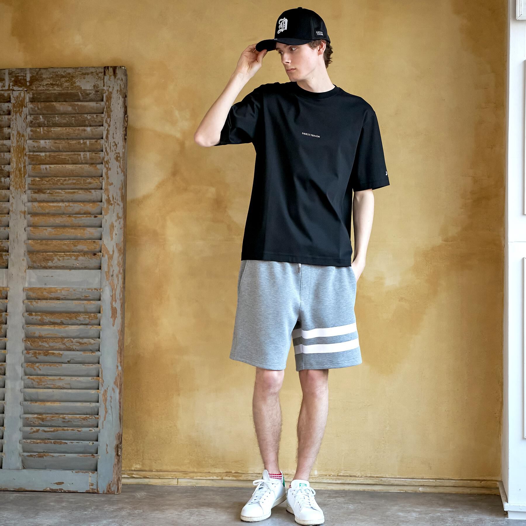 DRESSTERIOR「【セットアップ可/ウォッシャブル】2ラインイージー ハーフパンツ」|その他|