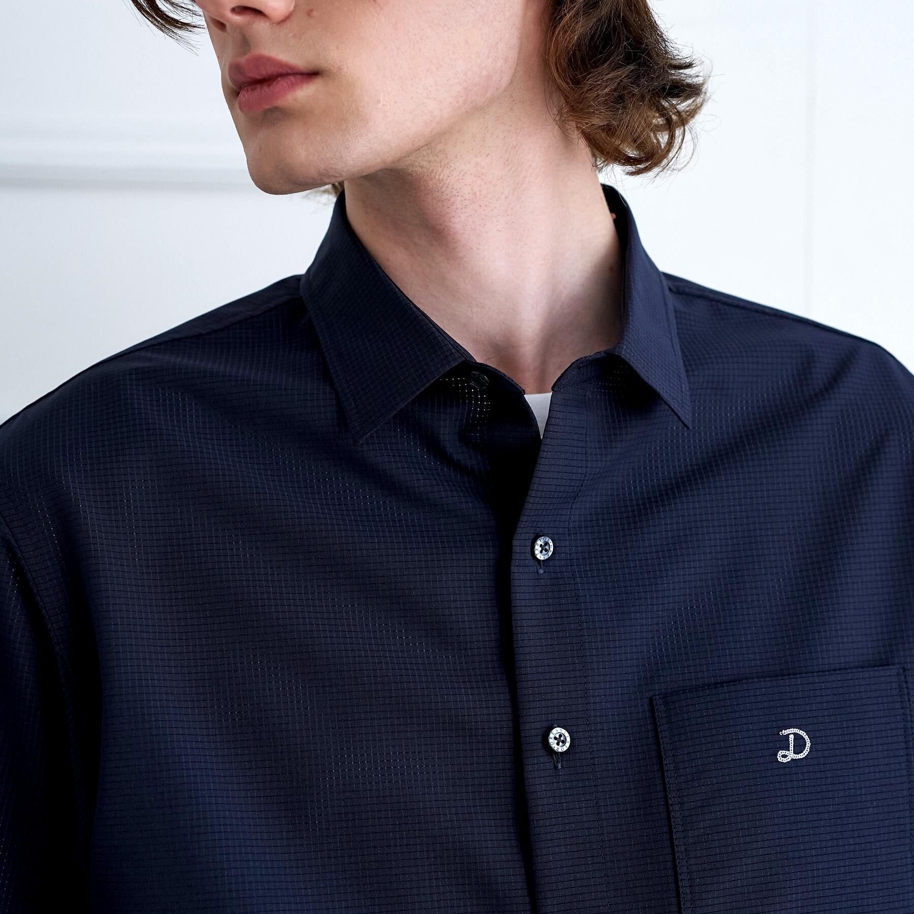 DRESSTERIOR「【セットアップ可】COOL DOTS ショートスリーブシャツ」|シャツ・ブラウス|