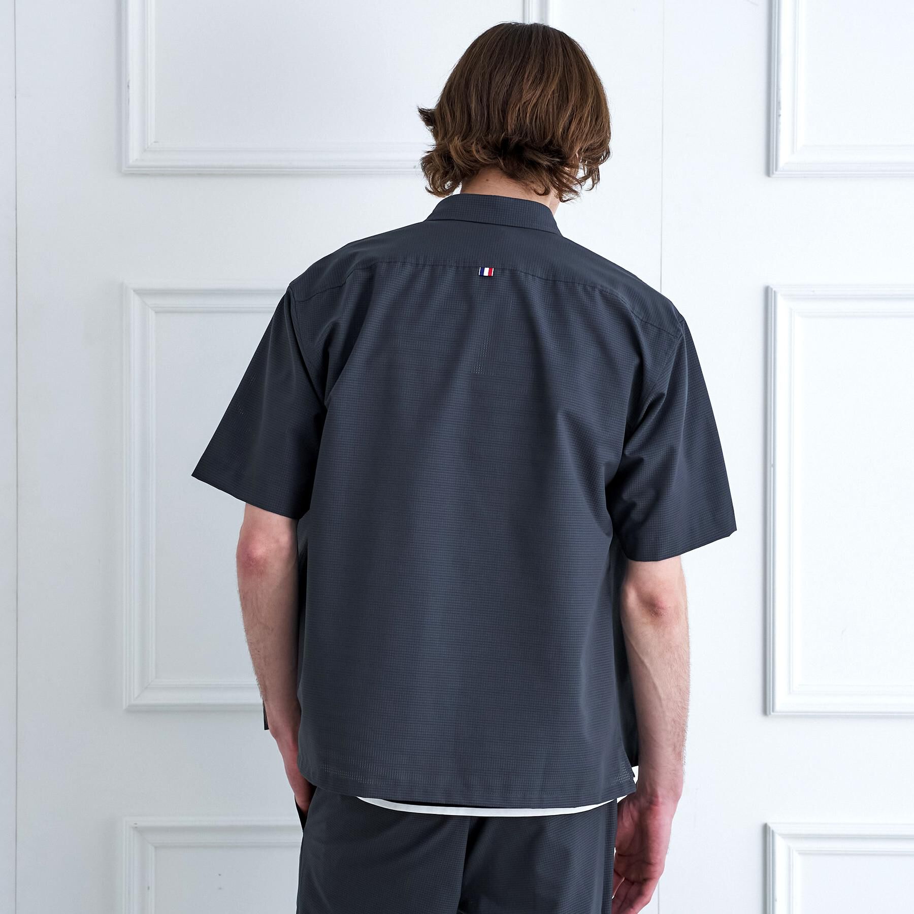 DRESSTERIOR「【セットアップ可】COOL DOTS ショートスリーブシャツ」|シャツ・ブラウス|