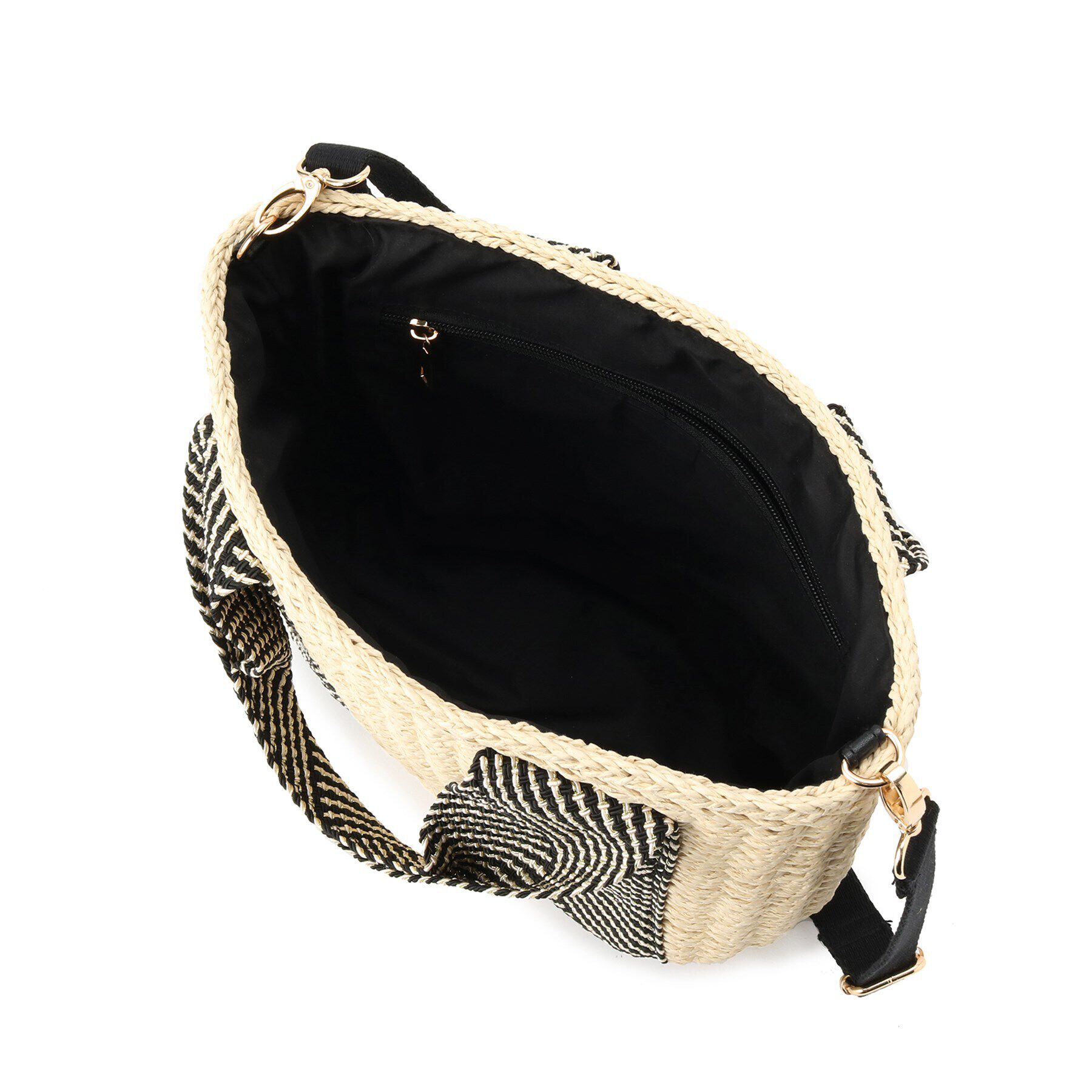 grove「ペーパー巾着コードラメ2WAYトート」|トートバッグ|