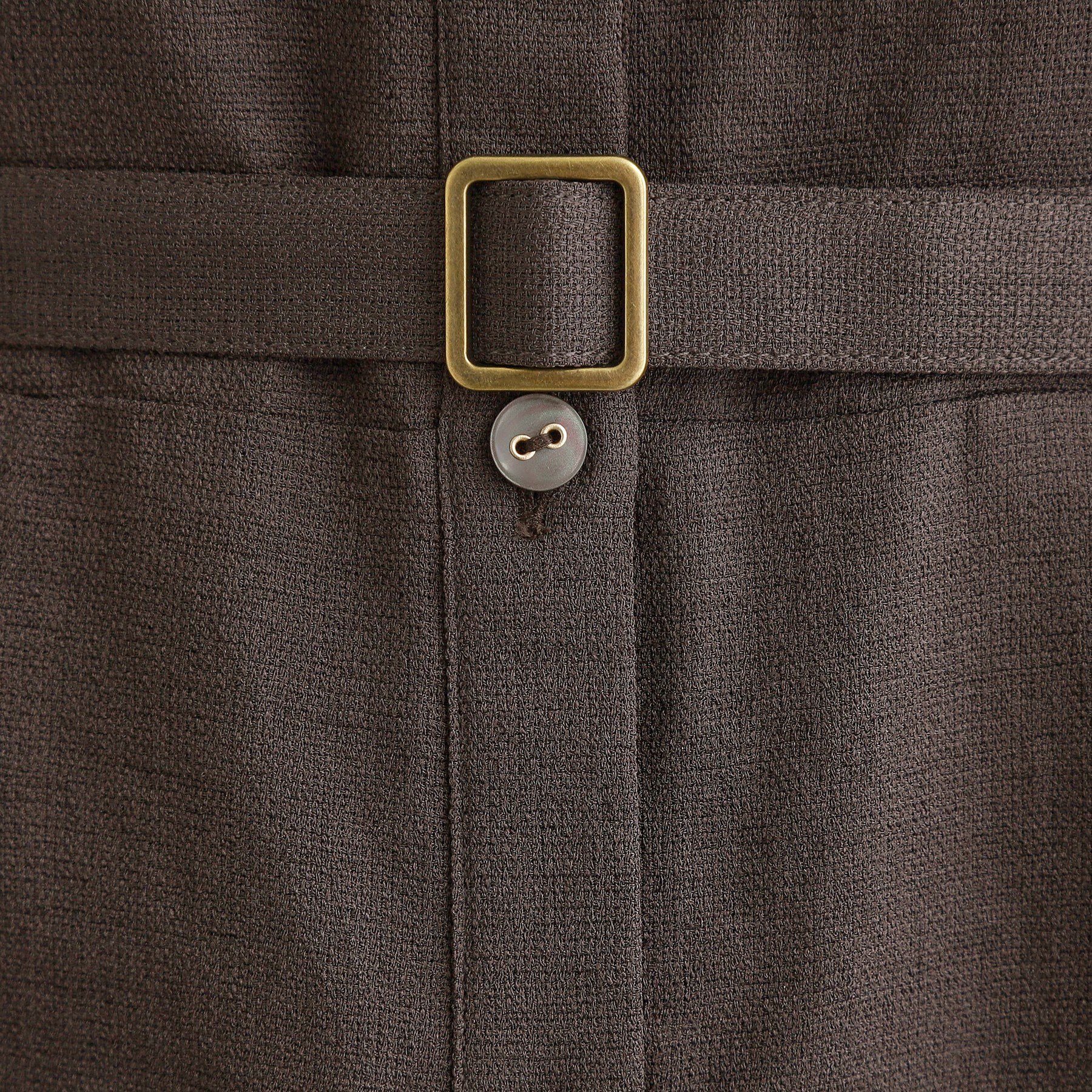 grove「麻調メッシュラグランスリーブワンピース」|ワンピース|