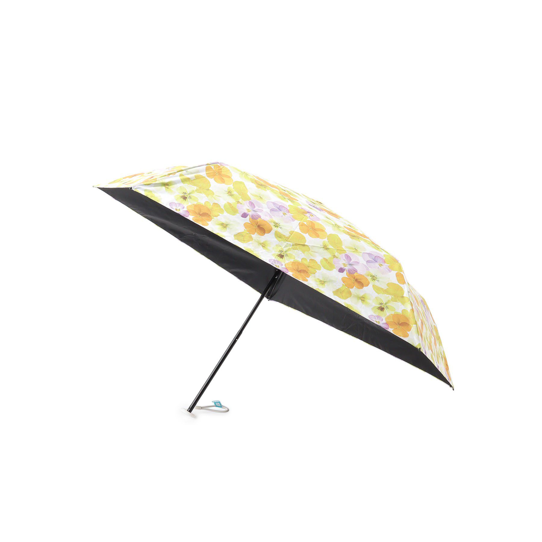 grove「遮光軽量プランティカフラワープリント」|傘|イエロー(032)