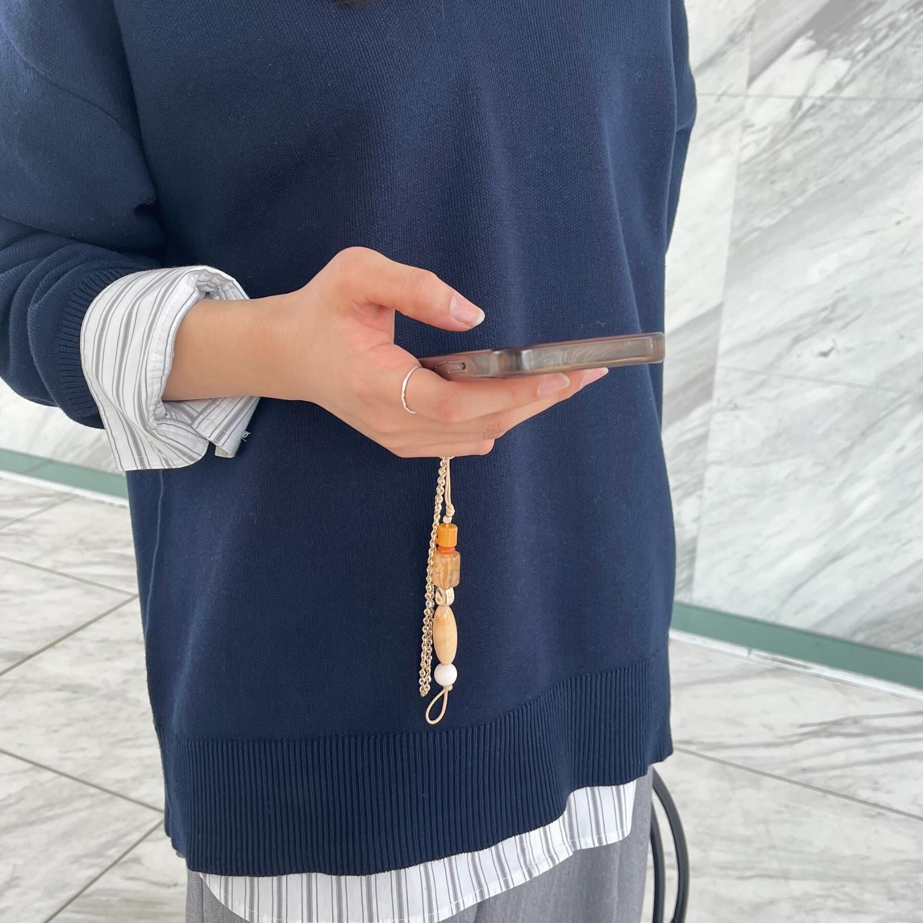 grove「アソートストーン調チャーム」|キーケース|