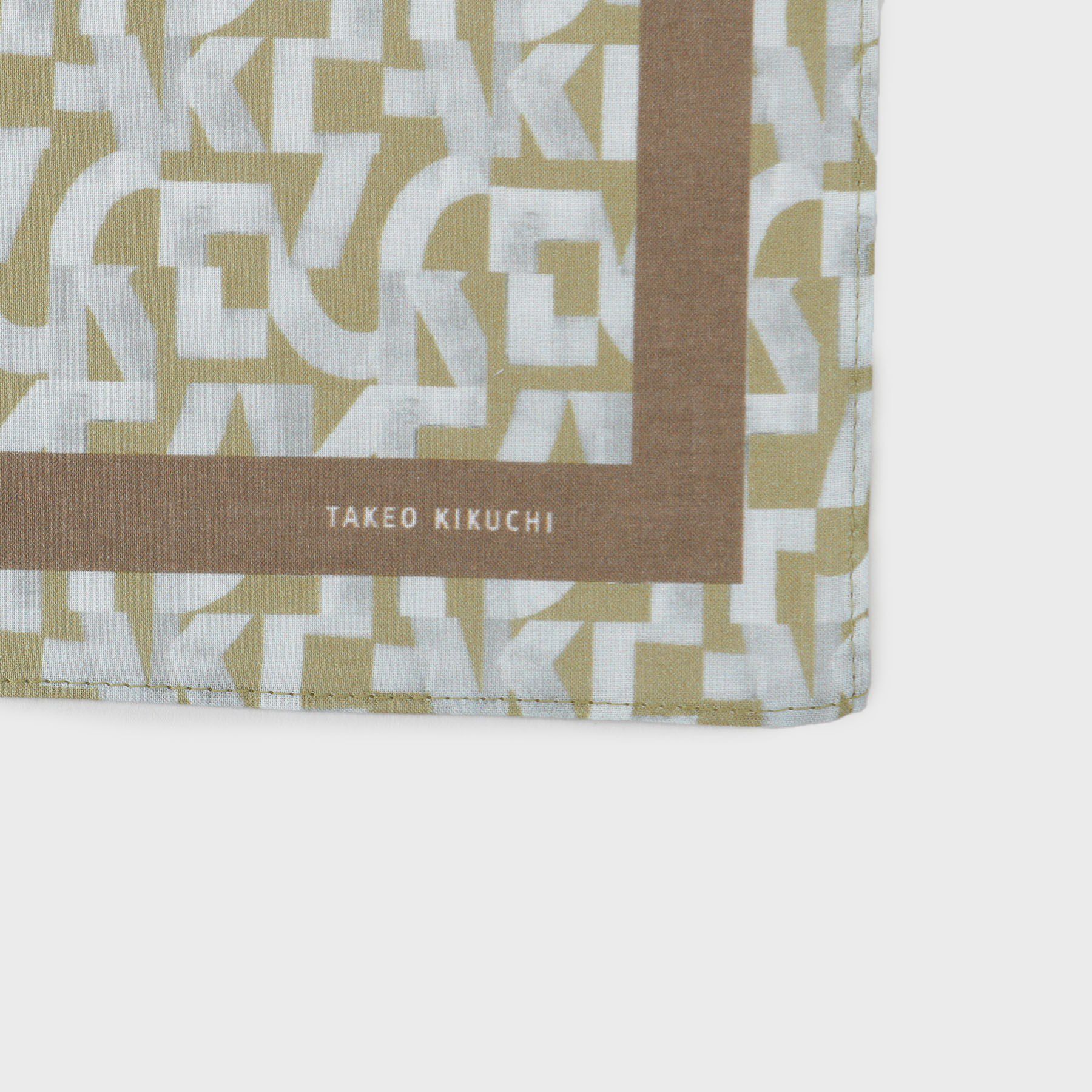 TAKEO KIKUCHI「パズル柄プリントハンカチ」|ハンカチ|