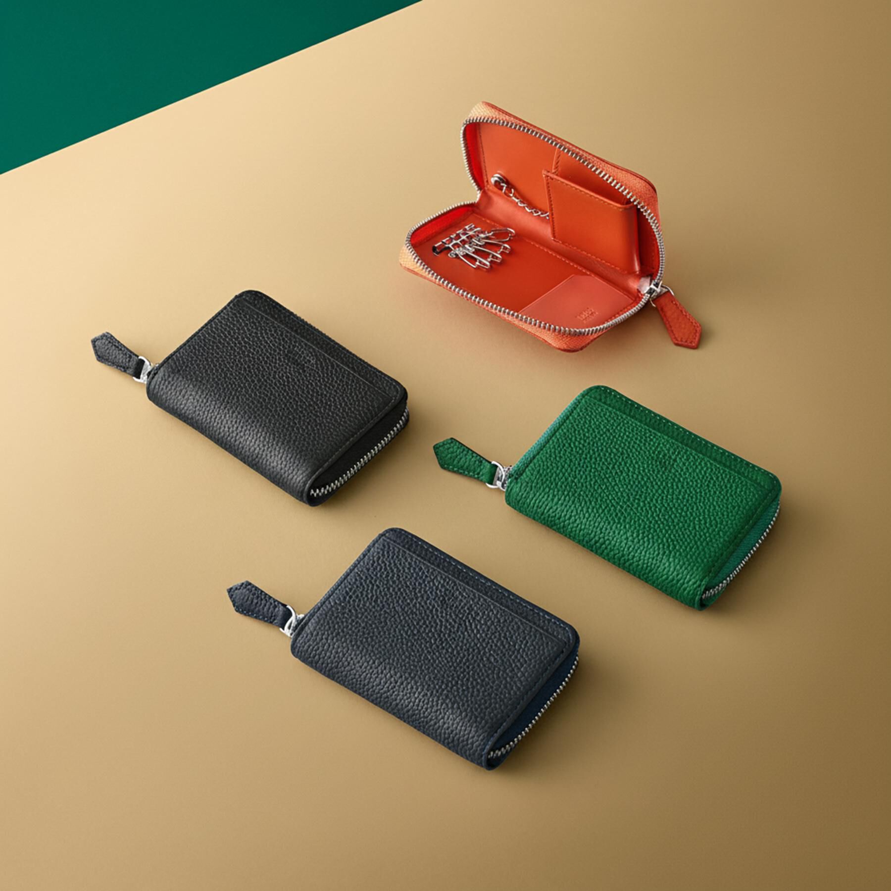 TAKEO KIKUCHI「ソフトシュリンクレザーキーケース」|キーケース|