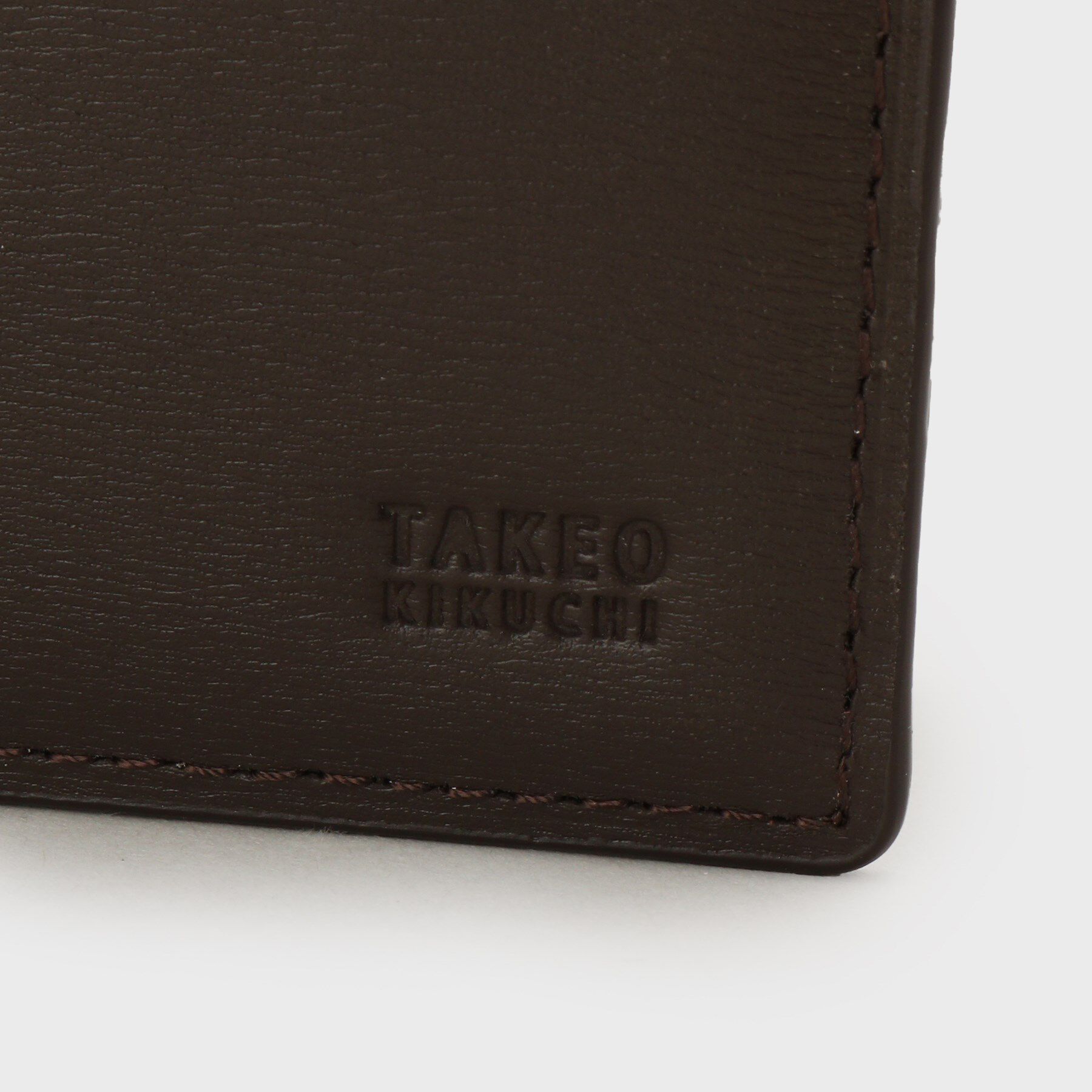 TAKEO KIKUCHI「【リップルグレイン】フォールドエッジ財布」|財布|