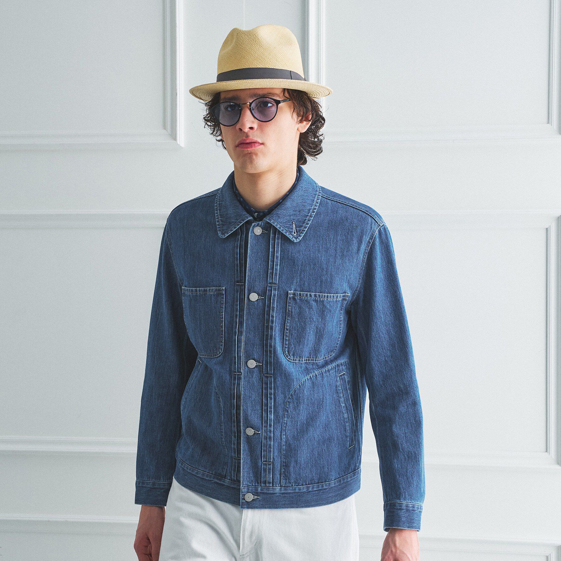 TAKEO KIKUCHI「【BOWLER HAT LABEL】エクスプローラー Gジャン」|デニムジャケット|