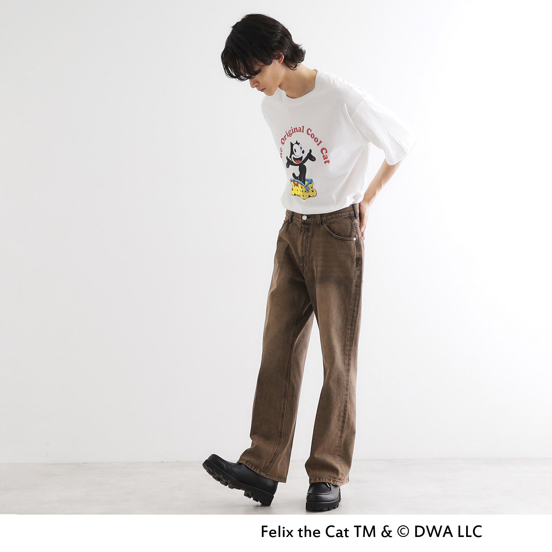 tk.TAKEO KIKUCHI「FELIX THE CAT Tシャツ」|Tシャツ・カットソー|