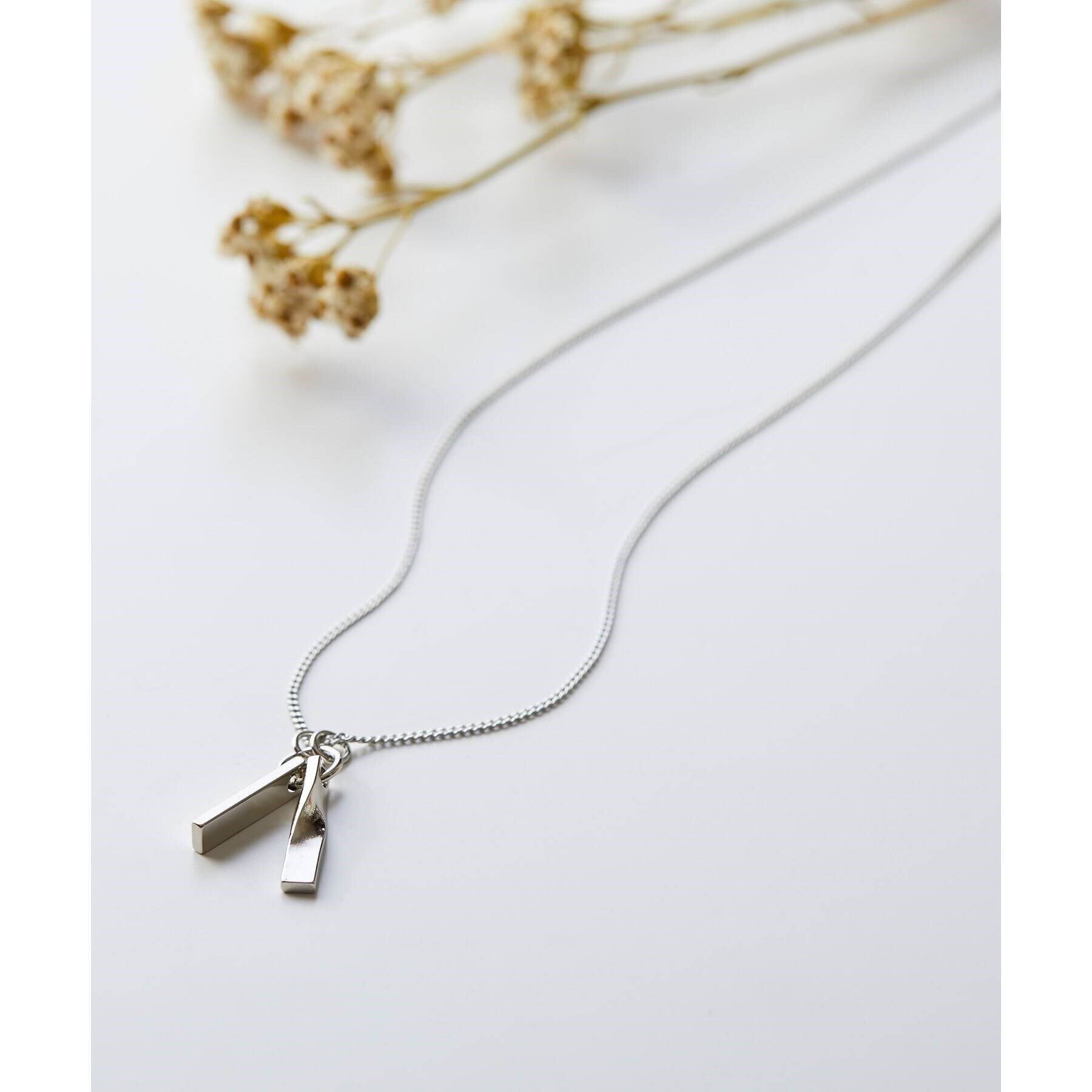 tk.TAKEO KIKUCHI「ダブルバーネックレス」|ネックレス|シルバー(106)