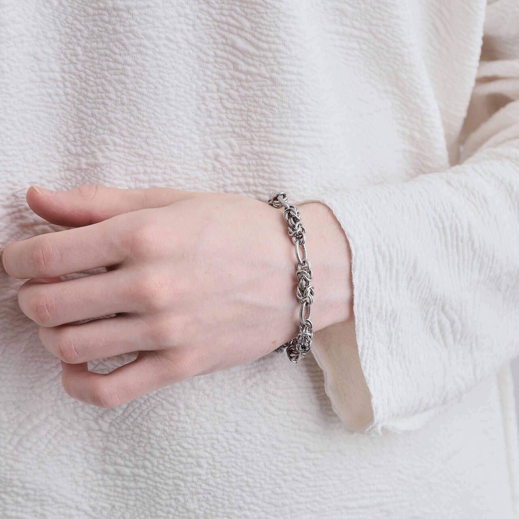 tk.TAKEO KIKUCHI「【エントゥワイン】ステンレスブレスレット」|ブレスレット・バングル|