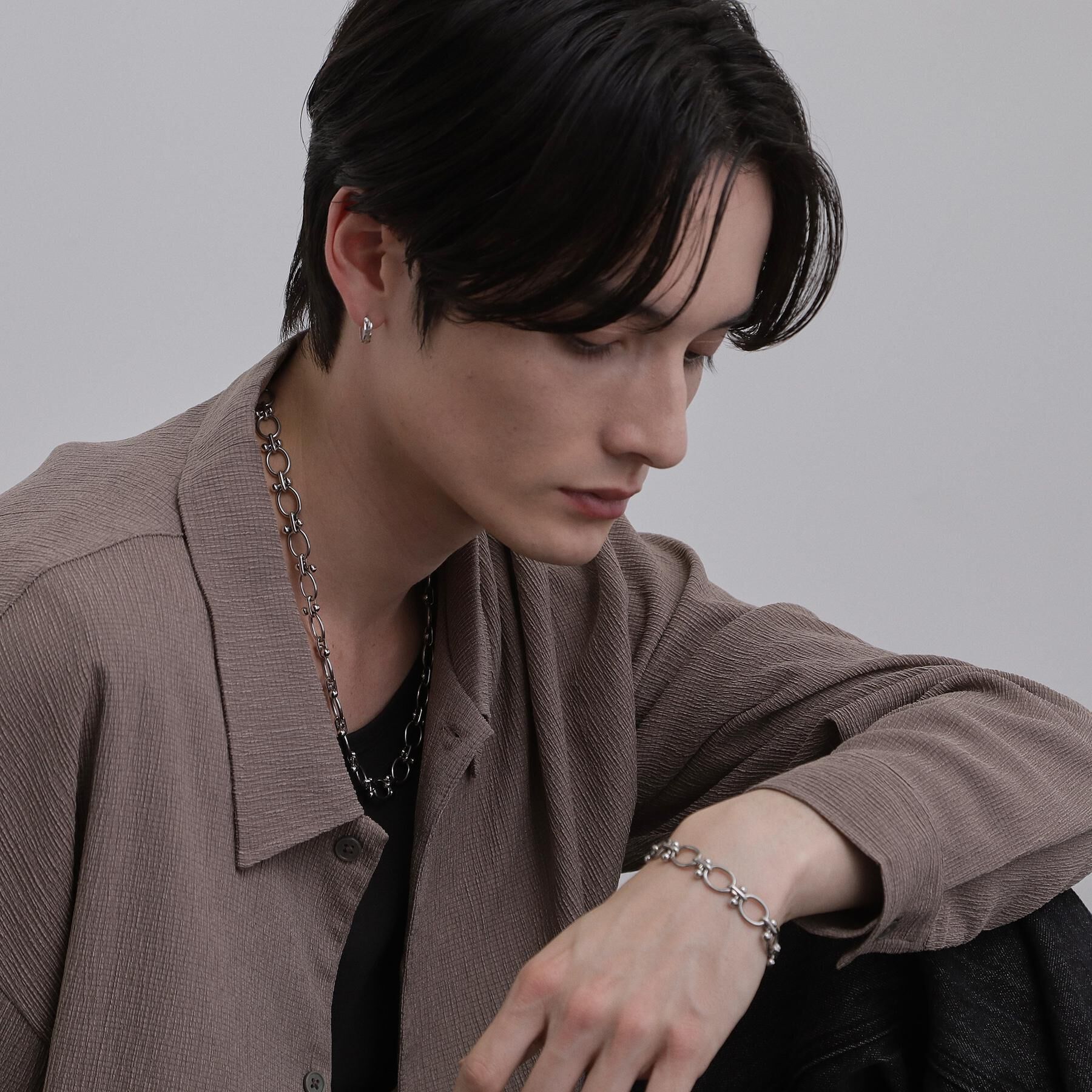 tk.TAKEO KIKUCHI「【ステンレス】ボールドアソートブレスレット」|ブレスレット・バングル|