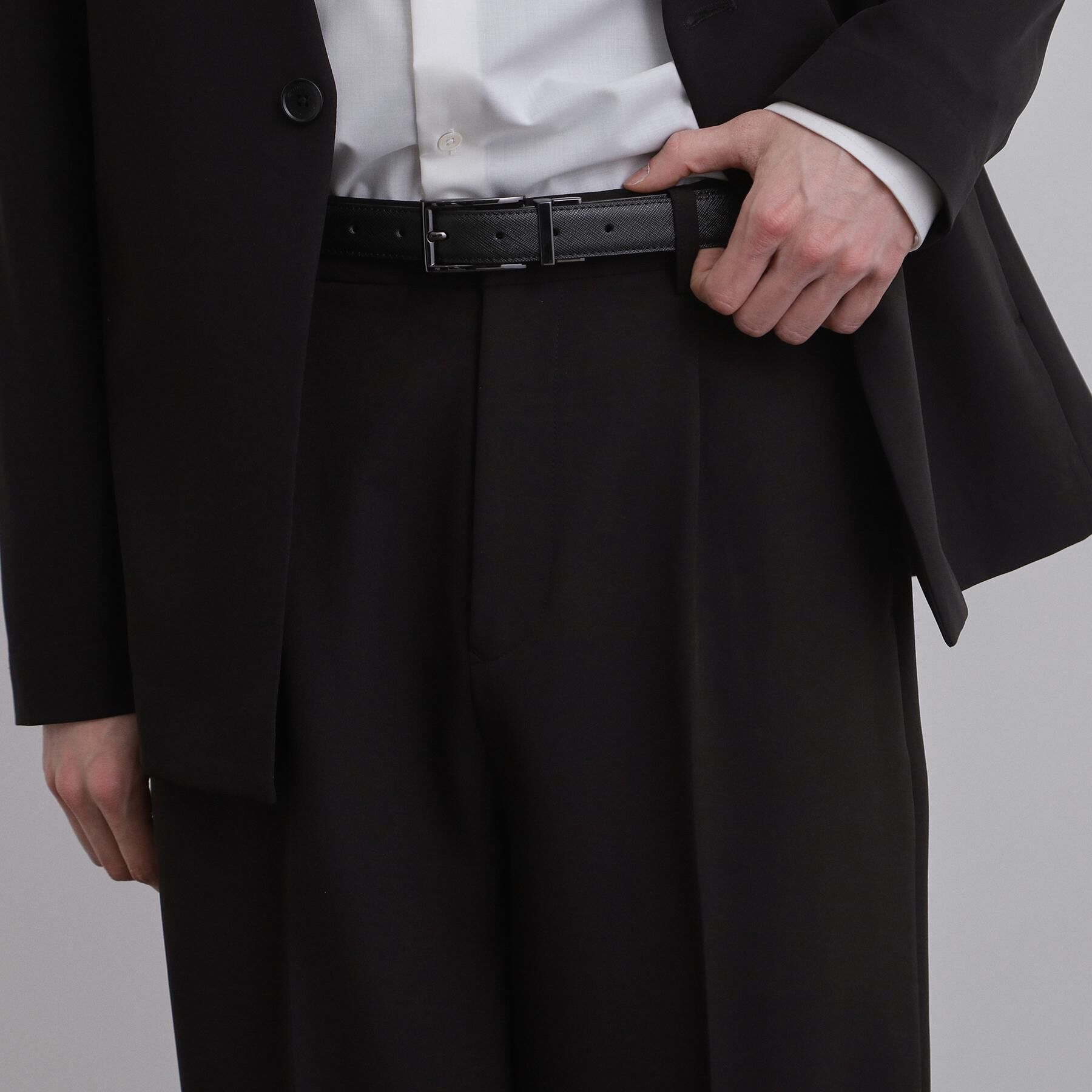 tk.TAKEO KIKUCHI「【２WAY】リバーシブルナローベルト」|ベルト|