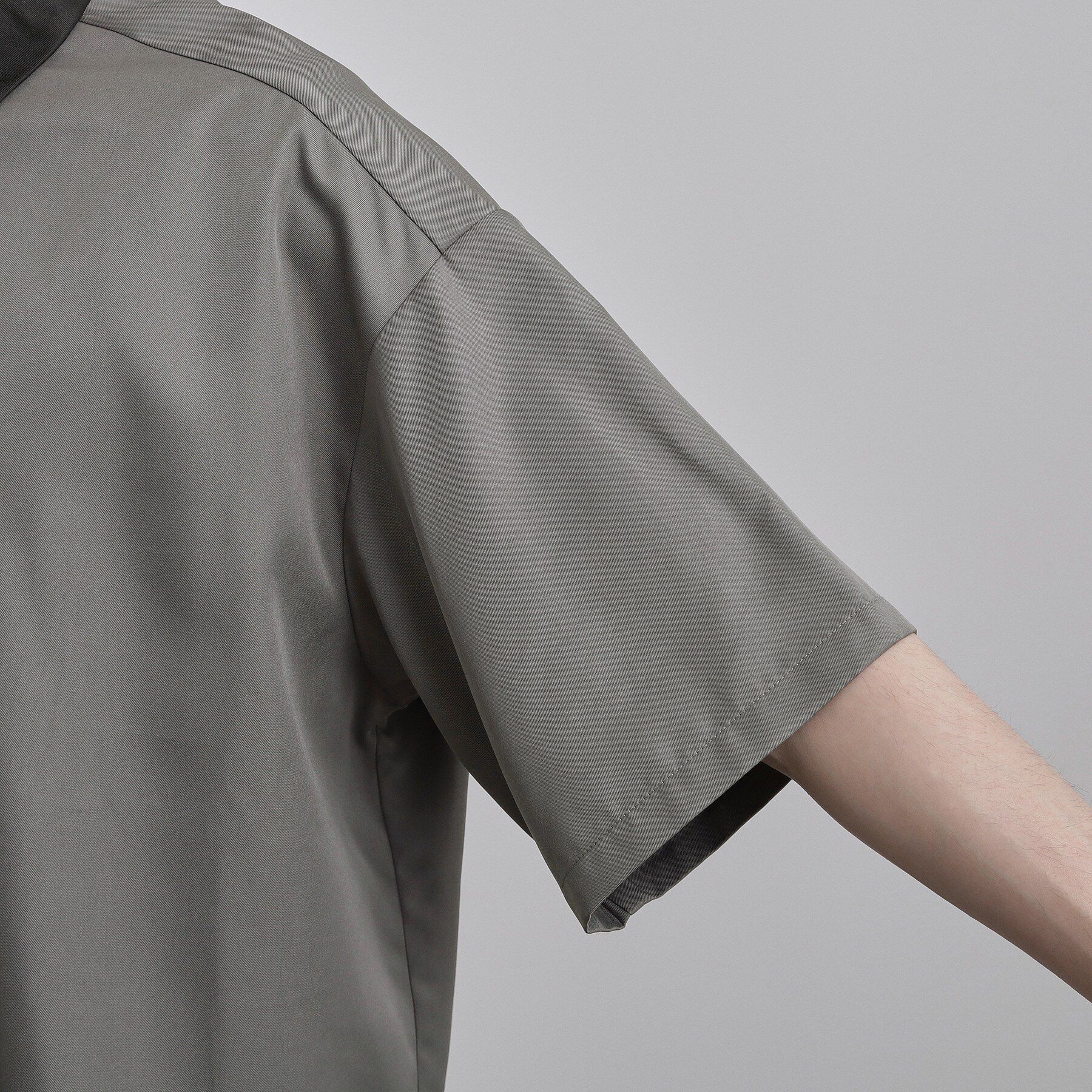 tk.TAKEO KIKUCHI「配色ハーフジップシャツ」|シャツ・ブラウス|