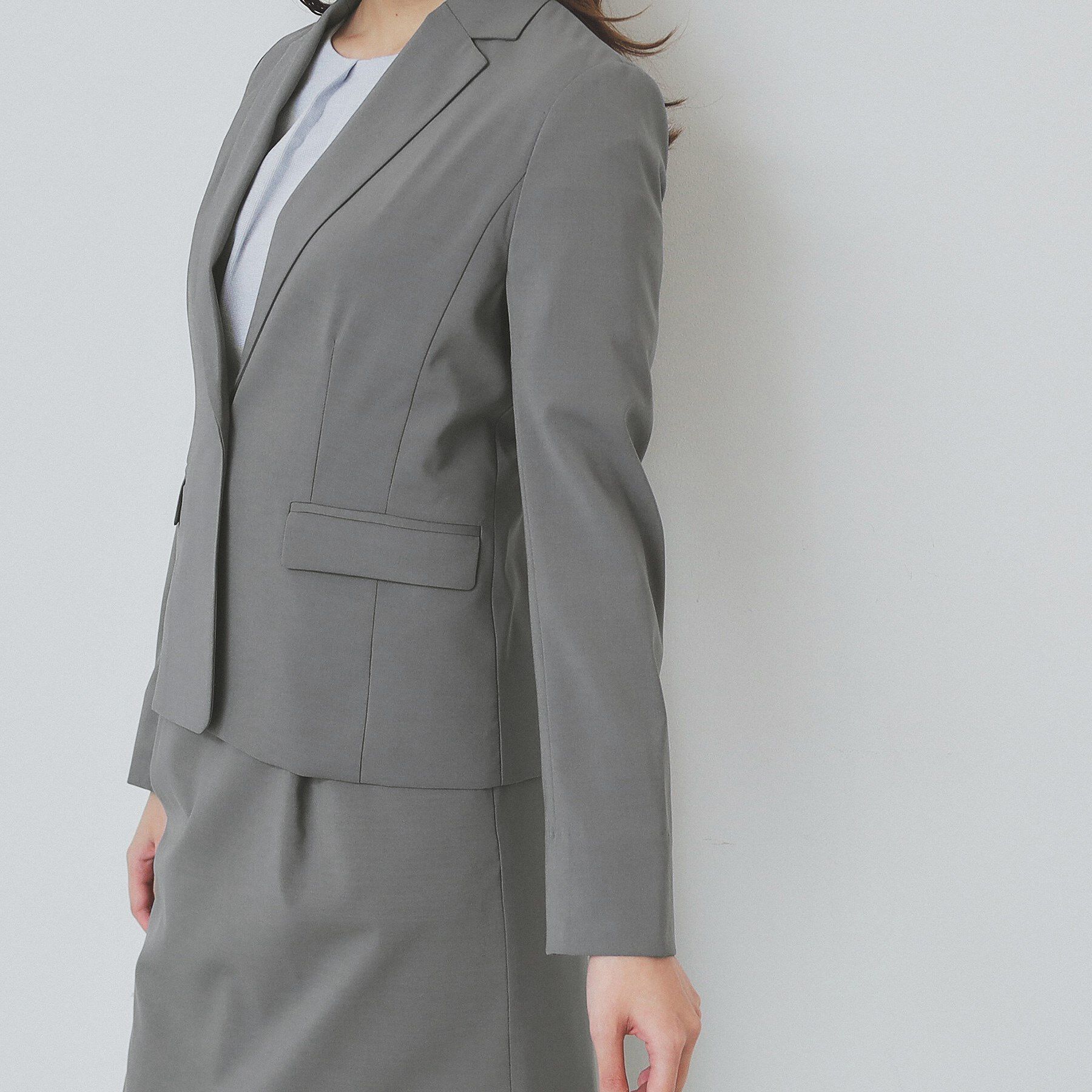 index「ストレッチテーラードジャケット/セットアップ対応【洗える/抗ピル/接触冷感】」|テーラードジャケット|
