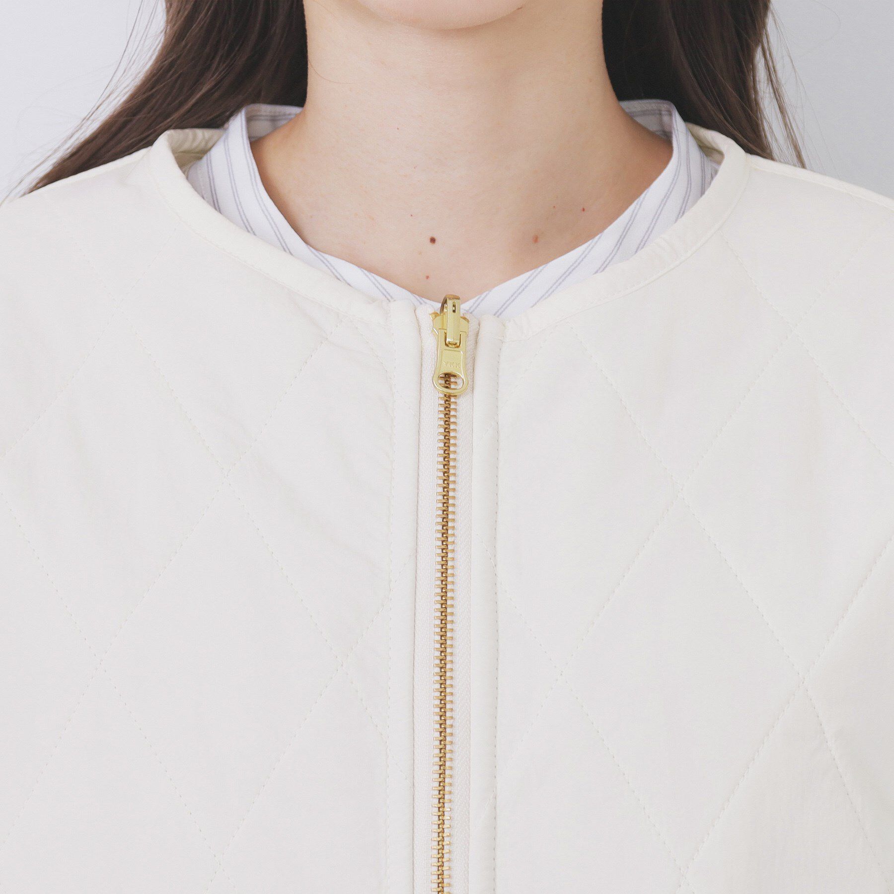 index「リバーシブル キルティングファーブルゾン【洗濯機OK】」|ブルゾン・スタジャン|